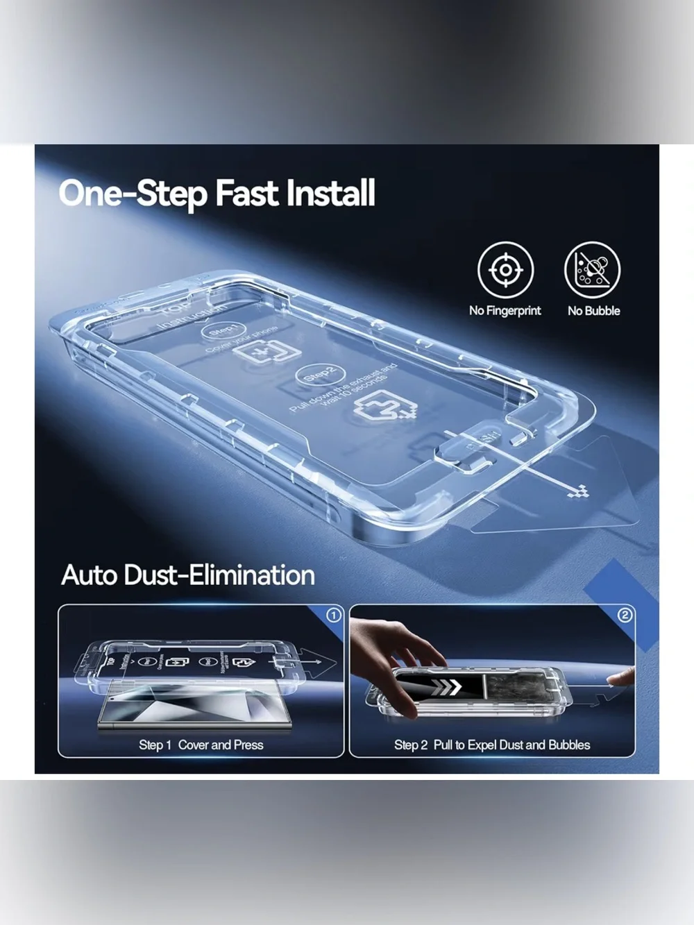 NEW SMARTDEVIL 2 Pack for Samsung Galaxy S24 Ultra Privacy Screen Protector